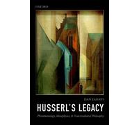 Dan Zahavi Husserl's Legacy (Copertina rigida)