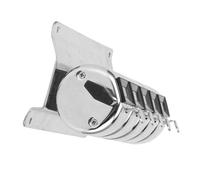 DANAIXZ Acciaio Inossidabile in Acciaio a 4 cifre contatore Meccanico Manuale contatore Tally per Le Persone Che contano Il monitoraggio dell'inventario di Fabbrica Che Conta 5 unità