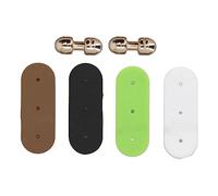 DANAIXZ Antivibrazioni per Racchetta da Tennis Premium Set da 4 Pezzi Ammortizzatore in Morbido Silicone con Fermagli in Lega di Zinco Riduce Le Vibrazioni della Racchetta Migliora