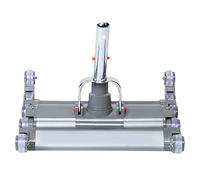 DANAIXZ Aspirapolvere per Piscina Testina per Piscina in Lega di Alluminio Resistente con Impugnatura Girevole a 360 Gradi per Piscine interrate e Fuori Terra Rimozione efficiente