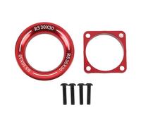 DANAIXZ RC Cover di raffredmento Coperchio Air Ingregazione dell'ingresso in lega di alluminio Dissipazione di calore durevole per 540 550 3650 ESP del motore D3 D3 HPI 1/10 1/8 Au (Rosso)