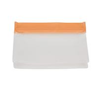 DANAIXZ Sacchetti riutilizzabili in silicone per alimenti, doppia guarnizione a prova di perdite, per verdure, frutta, preparazione di pasti, panini, snack, materiale PEVA, lavabil (Taglia L