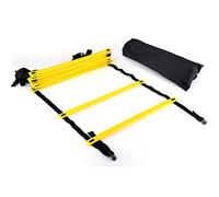 DANAIXZ Scala da Allenamento Speed Agility Professional 12 pioli Regolabili 6 m Calcio Calcio Basket Hockey Tennis Rugby Attrezzatura per Allenamento Atletico