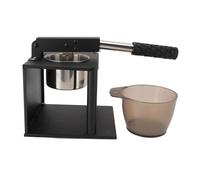 DANAIXZ Spremiagrumi manuale in acciaio inossidabile, resistente, spremiagrumi, arancia, limone, lime, per la domestica, uso professionale, resistente alla ruggine, 18x16x15 cm co