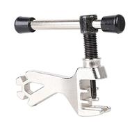 DANAIXZ Strumento per spezzare catene da bici Tagliacatena professionale ad alta resistenza per riparare catene da 7 8 9 10 velocità con chiave per raggi inclusa Ferro nero 6x7x1 cm