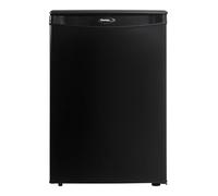Danby DAR026A1BDD-6 Mini frigorifero da 2,6 piedi cubi, frigorifero compatto per camera da letto, ufficio, bar, piano di lavoro, E-Star classificato in nero