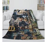 Dance at Le Moulin De La Galette Coperta Calda - Renoir Coperta Accattivante Regalo Per Bambini Nipoti Amici Collega Fidanzata Fidanzato - Compleanno Natale Nozze Regalo 40x50inch(100x130cm)