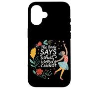 Dance Ballet Il corpo dice ciò che le parole non possono Custodia per iPhone 16