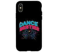 Dance Besties Class Recital, danza classica, hip hop tap, migliore amica Custodia per iPhone X/XS