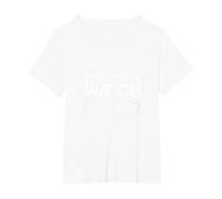 Dance Dads Veri Uomini Guarda Recital Maglietta, Donna Plus-Size, Bianco, 1X