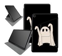Dance Ghosts Custodia per Samsung Galaxy Tab A8 10,5 pollici 2022 SM-X200/X205/X207, supporto pieghevole girevole a 360 gradi con angoli di visione multipli custodia con spegnimento automatico/wake