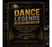 DANCE LEGENDS VOL.1 COLLECTION 90's 2000's con LISTA - UNMIXED -EXTENDED 320k