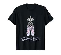 Dance Life Ballerina Balletto Studio Performance Dancer Maglietta