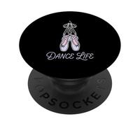 Dance Life Ballerina Balletto Studio Performance Dancer PopSockets PopGrip Adesivo