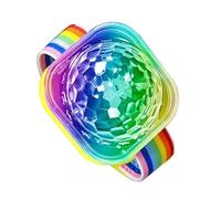 Dance Light - Disco Ball Light | LED Stage Light | Sound Activated Light, Chargeable USB Braccialetto Light, Colorful And Vibrant Light, Light Perfect For Parties, Festival, And Events