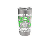 Dance Mama Surviving Comp Weekend Ballerina Arco Figlia Lime Bicchiere termico in acciaio inox doppia parete