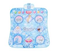 Dance Mat, Ice And Snow 6-Button Princess Dance Mat for Kids di età Compresa tra 4 e 8 Anni, di Compleanno di Natale di Controllo Musicale Bluetooth