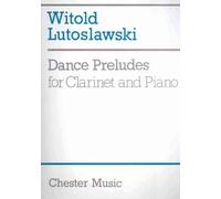 Dance Preludes for Clarinet and Piano [Lingua inglese]