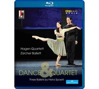Dance & Quartet: Tre Balletti Di Heinz S (Blu-ray) Hagen Quartett Lukas Hagen