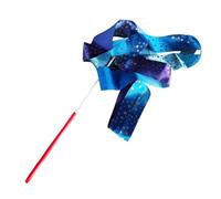 Dance Ribbon - Rhythmic Gymnastics Streamer for Dance Performance Practice | Satin Ribbon with Fiberglass Stick and Swivel Connector, Colorful Twirling Ribbons for Kids Training Play Activity