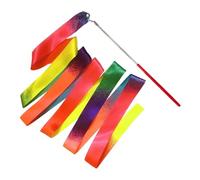 Dance Ribbons - 4.5x200cm Gradient Color Dancing Training Equipment | Gymnastics Dance Streamers For Preschoolers Music Classes Playroom Home School Club Birthday Party Stage Performances Parades