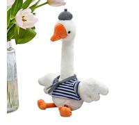Dance Stuffed Animal - Animated Plush Goose Toy, Interactive Twisting Singing Dancing Doll | Ideal for Children’s Room, Nursery, Bedroom, Playtime, Holiday Celebration, Birthday Party, Home, School De