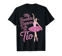 Dance TIO Zio Il Mio Ballerino Preferito Mi Chiama TIO Ballerina Maglietta