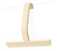 dancemoon JustHang Tergivetro Doccia con Gancio, 25 cm, Beige Sabbia