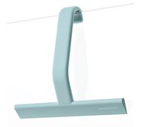 dancemoon JustHang Tergivetro Doccia con Gancio, 25 cm, Blu Ardesia