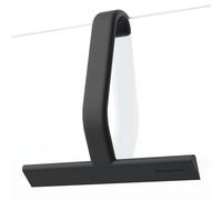 dancemoon JustHang Tergivetro Doccia con Gancio, 25 cm, Nero