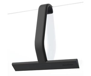 dancemoon JustHang Tergivetro Doccia con Gancio, 25 cm, Nero