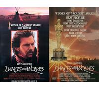 Dances With Wolves Poster Originale Video/Dvd