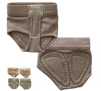 DANCEYOU Perizoma da Danza per Balletto, Scarpe da Danza lirica, Supporto per Piede da Ballo, Confezione da 1 Paio/2 Paia, 5 Misure, 1 Paio, X-Small