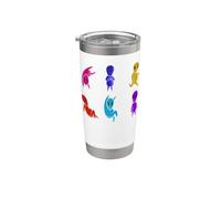 Dancing Aliens Dance Challenge Ragazzi Ragazze Bambini Halloween Bicchiere termico in acciaio inox doppia parete