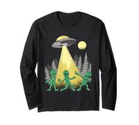 Dancing Aliens Dance Challenge Ragazzi Ragazze Bambini Halloween Maglia a Manica