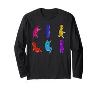 Dancing Aliens Dance Challenge Ragazzi Ragazze Bambini Halloween Maglia a Manica