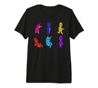 Dancing Aliens Dance Challenge Ragazzi Ragazze Bambini Halloween Maglietta Premium