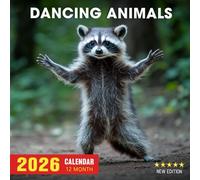 Dancing Animals Calendar 2026: A year of fun and lively creature moves