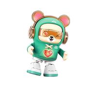 Dancing Bear Toy - Giocattolo Animato, Figura Sonora | Robot Orso Illuminato Per Bambini 3 Anni+, Divertimento Giocattolo In Movimento Con Melodie Per Il Display Per La Camera Da Letto, Regalo Per L'e