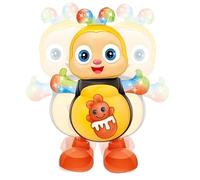 Dancing Bee Toy - ABS 12cm, Electric Musical Toy, Preschool Learning Toys | Interactive Singing Toys With Lights & Music, Educational Fun, Parent Child Play, Sensory Development, Intellectual Growth