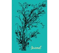 Dancing Blooms Teal Inspirational Journal: Quotes for Daily Inspiration