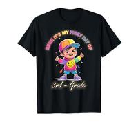 Dancing Boy Bruh It's My First Day 3rd Grade Maglietta