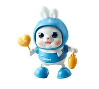 Dancing Bunny Toy - Electric Animal, Crawling Training Toy with Music, Learning Robot for , Interactive Plaything Colorful Light, Birthday Holiday Christmas Playroom