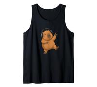 Dancing Capybara con Cuffie Musica Design Canotta
