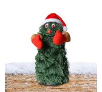 Dancing Christmas Tree - 16x7cm Animated Musical Decoration, Canto Per Le Vacanze, Muovendo Un Peluche, Peluche Di Natale, Peluchee, Illuminazione A Batteria Ornamenti Ondeggianti Di Rami Che Ondeggia