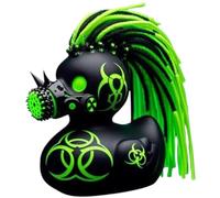 Dancing Dancing Duck, anatre di plastica nera uniche, 4,7x4,7x4 Ducks da bagno giocattoli da bagno, bomboniere da collezione, regali creativi per la scrivania arredamento per la casa arredamento