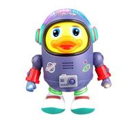 Dancing Duck - Movimenti di danza sincronizzati con beat che cantano | Glow Stick Motion Wiggling Robot con luci e suoni | Cantare giocattolo musicale per compleanni, feste o uso quotidiano