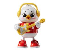 Dancing Duck Toy, Automatic Sensory Game, Interactive Musical Play, Sturdy Kids Accessory, Fun Birthday Fixture, Portable Travel Gear, Easy Use Supply, for Children Boys Girls Preschool 15x10.8x20.7cm