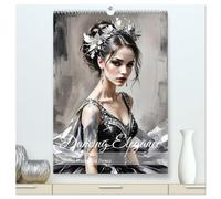 Dancing Elegance (High Quality Premium Wall Calendar 2027 DIN A2 portrait),CALVENDO 12 Month Wall Calendar: Discover the grace and beauty of women in ... positions that come to life every month.