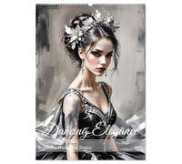 Dancing Elegance (Wall Calendar 2027 DIN A2 portrait), CALVENDO 12 Month Wall Calendar: Discover the grace and beauty of women in artful dance positions that come to life every month.